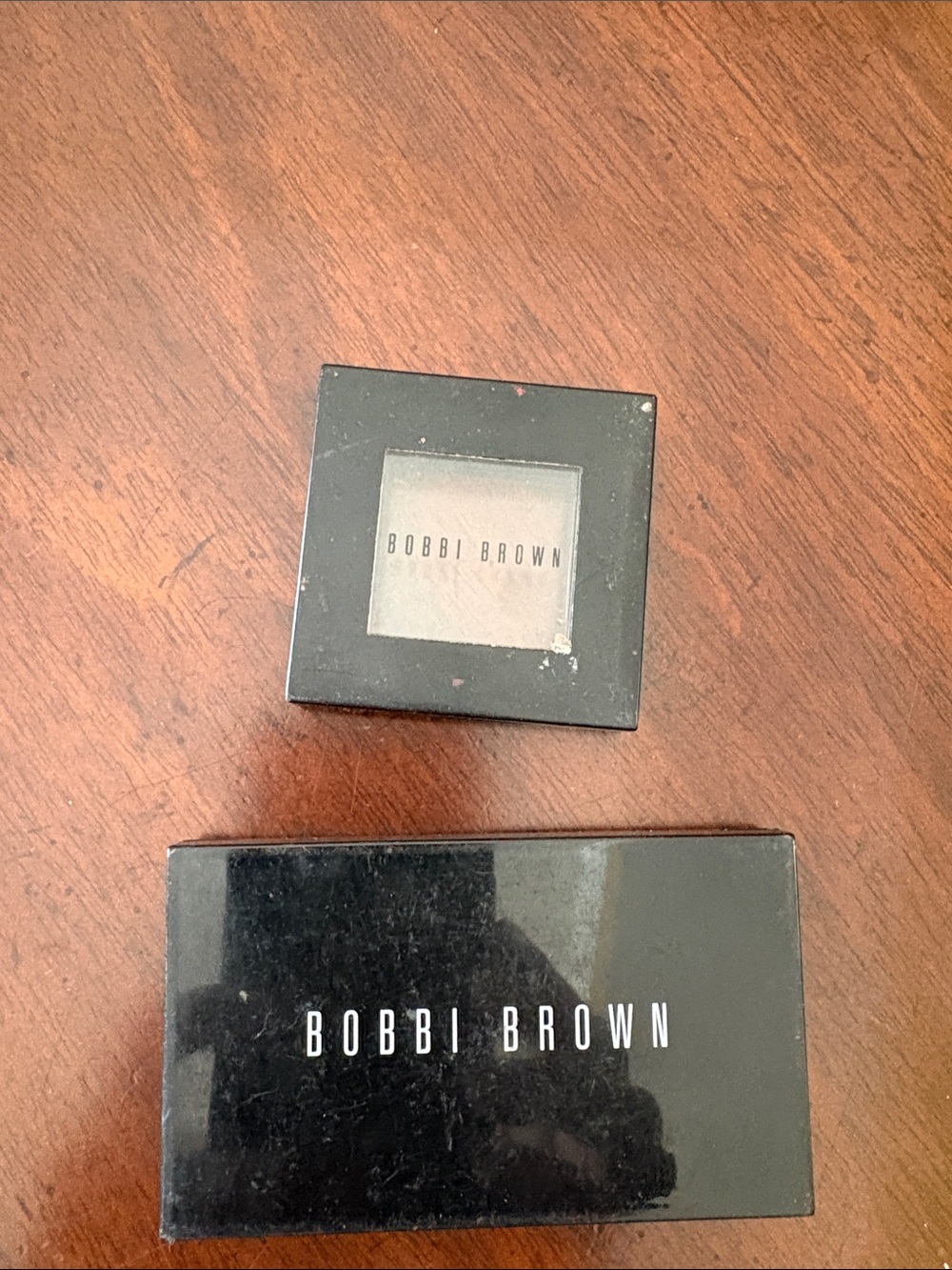 Two Bobbi Brown Refillable Eyeshadow/Blush Cases